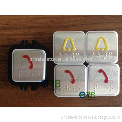 Elevator thin button call button push button